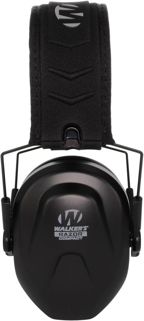 24dB Walker's Compact Passive Earmuffs for Adults - Noise Reduction