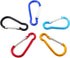 Honbay 5PCS Silicone Water Bottle Carrier Water Bottler Holder with Metal Keychain Clip Ring for Outdoor Activities