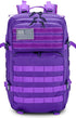 QT&QY 45L Military Tactical Backpack, Molle Army Assault Pack, 3 Day Bug Out Bag for Hiking & Trekking