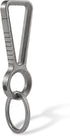 KeyUnity KM01 Titanium EDC Keychain Clip with Bottle Opener, Quick Release Carabiner Key Ring
