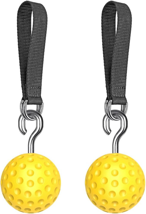 SELEWARE Non-Slip Pull Up Power Balls, Rock Climbing Grips for Strength Training, Home Gym Workout Equipment