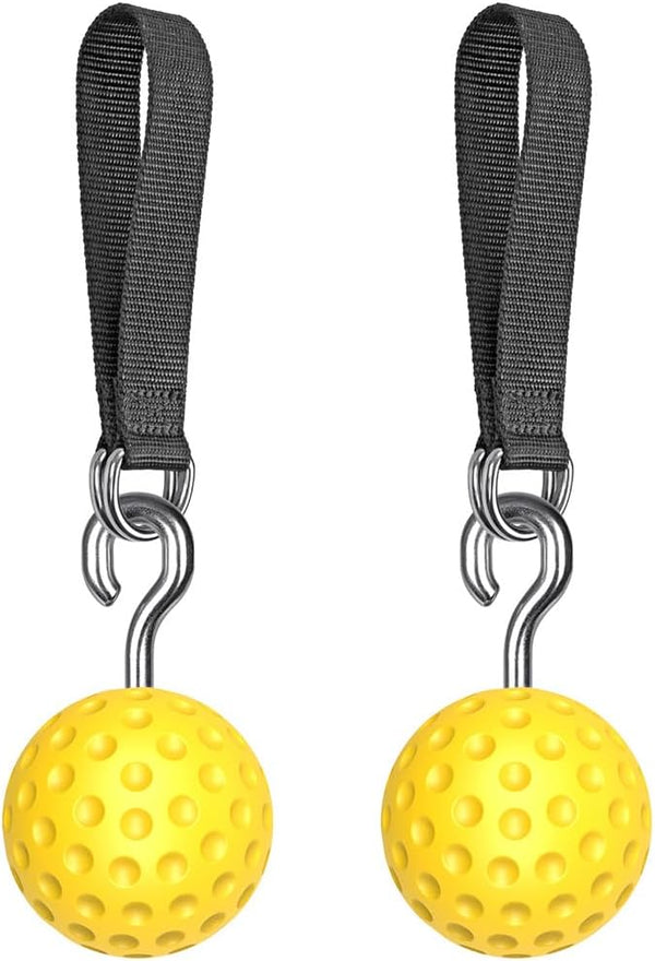 SELEWARE Non-Slip Pull Up Power Balls, Rock Climbing Grips for Strength Training, Home Gym Workout Equipment