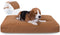 Miguel Durable Canvas Dog Bed Waterproof with Removable Washable Cover, 14 Ounce Canvas Dog Pillow, 35 x 25 inch,