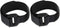 2pcs Black Anti Crow Rooster Collar, No Crow Noise Neck Belt for Roosters, Duck, Goose Pet Collar, Length