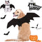 Halloween Costumes - Bat Wings for Small, Medium & Large Dogs & Cats | Funny Pet Apparel, Cosplay Clothes (M)