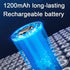 TogloFir 3 1200mAh Camping Light with Stand - Rechargeable Kids Camping Lantern, LED Decorative Lights, Solar and USB-C