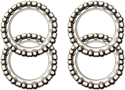 Cryspearl Headset Set 4, 1.57 1.06 E-Bike Steering Ball Bearings of Steel Construction, x in Inner/Outer Diameter