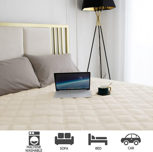 Ameritex Waterproof Dog Bed Cover, Anti-Slip Pet Blanket for Furniture, Couch, Sofa