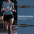 Rhino Valley Running Belt - Money Belt Phone Holder for Running, Hiking, Walking, Gym Accessories, Black Waterproof