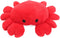 Red Crab Pet Toy, Durable Squeaky Dog Toys for Large, Medium, Small Dogs, Chew Toys, Stuffed Dog Toys