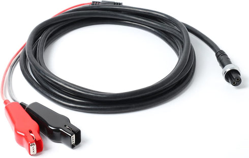 LICHIFIT Power Cord Cable Battery Connecting Line, Double Connectors 3M for Daiwa/Shimano Electric Fishing Reels