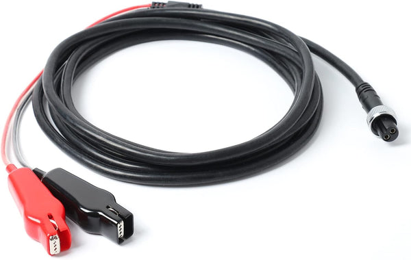 LICHIFIT Power Cord Cable Battery Connecting Line, Double Connectors 3M for Daiwa/Shimano Electric Fishing Reels