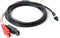 LICHIFIT Power Cord Cable Battery Connecting Line, Double Connectors 3M for Daiwa/Shimano Electric Fishing Reels