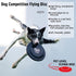 Dog Flying Disc, 3 Pcs Competition Flyer, Soft Indestructible Rubber Lightweight Toy for Dogs