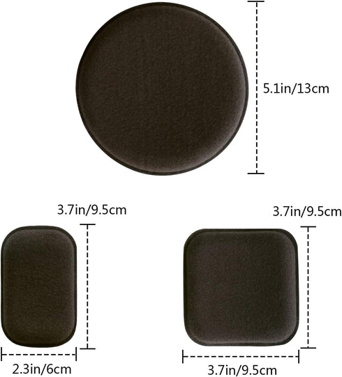 Universal Airsoft Helmet Pads, Tactical Replacement Foam Padding Kits for Bicycle Accessories
