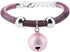 Cat Collars and Leads - Nylon Accessory Kitten Supply with Bell Collar Extension Chain, Japanese Style (Simple Powder)