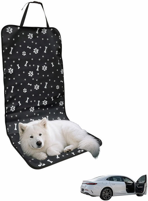 BUBBLE-FLY Waterproof Pet Car Seat Cover for Dogs&Cats,Non-Slip Oxford Fabric Hammock,Easy Clean Travel