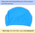 Honbay 3PCS Solid Color Swim Cap Swimming Hat for Kids and Adults (Not for Long Hair)