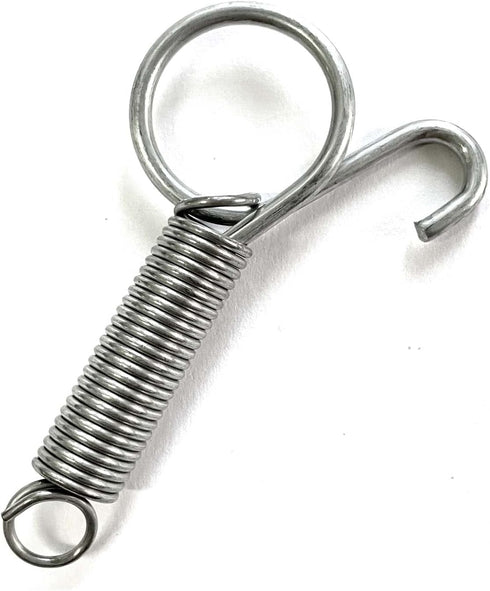 20Pcs Spring Door Latch for Cages, Metal Finger Spring Hooks, Multi-Functional Wire Cage Spring Latch for Pet Cage Door