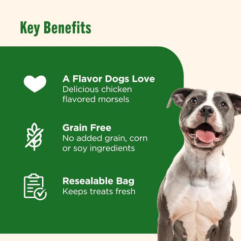 5 oz. Pack 5 Nutrish Savory Roasters Chicken Recipe Premium Dog Treats, Pouch, of (Rachael Ray)