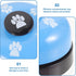 Kisangel Pet Training Press Bell for Dogs and Cats Blue Plastic Interactive Call Bell for Puppy Potty Training and Dog