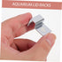 4pcs Support Frame Fish Tank Bracket, Lid Holder Clip for Aquariums, Glass Cover Clip, Stainless Steel Equipment
