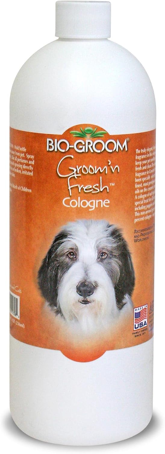 Bio-Groom Groom'n Fresh Dog Cologne 32 fl oz - Deodorizing Spray, Puppy Wash, Cruelty-Free, Made in USA