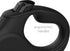 TUG Monochrome XL 360° Tangle-Free Retractable Dog Leash, 26 ft Strong Nylon Tape, One-Handed Brake, Pause, Lock
