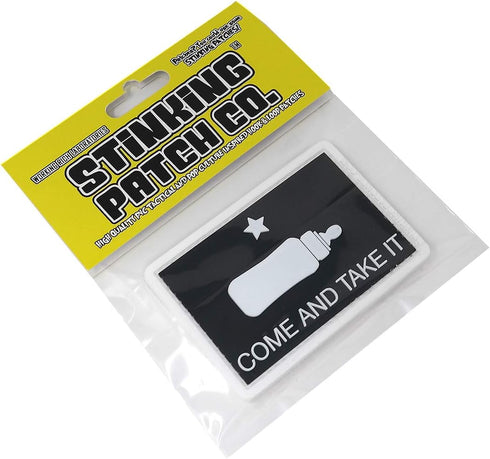 Funny Tactical Patch - Come and Take It Baby Bottle Design for Diaper Bags