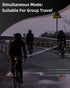 Rechargeable,IPX6 ROCKBROS Bike Tail Light Smart Brake Sensing Rear Bike Light Led Bike Lights,Type C USB Waterproof