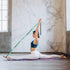 Premium Durable Cotton Stretch Strap with 10 or 12 Loops - Non-Elastic Yoga Strap for Stretching, Multi-Loop Fitness