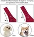 FDJASGY Small Pet Sling Carrier - Hands Free Reversible Pet Papoose Bag with Safety Belt for Outdoor