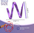 Pack 6 9" 1m GSi Multicolor Ribbon Wands & Rings for Kids - of Dance Streamers with Stick, Ribbons, Gymnastics & Party