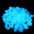 Glow in The Dark Gravel Stones Rocks, Aquarium Gravel, Glow Rocks Stones,Decorative Rocks for Fish Tank Aquarium Garden Planter Landscape Decoration,280g/10oz (8-15mm, Sky Blue)