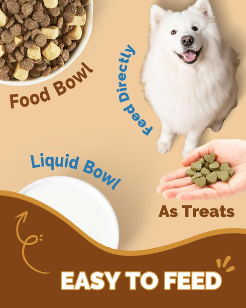 Immune 13 Mushrooms for Dogs - Turkey Tail Mushroom for Dogs - Gut, Skin, Joint, Health- Dog Lumps & Bumps - Organic