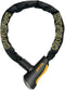 ONGUARD Mastiff-8020 Keyed Chain Lock, Black, 11.0x1.0 cm