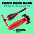 Kick Scooters for Kids Ages 3-5, Adjustable Height Foldable Scooter with Removable Seat and LED Light Wheels
