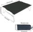 XINNIKESI Camping Table, Camping Table Portable Folding Camping Side Table Aluminum Tables Top Waterproof Travel Table