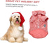 Dog Pajamas Bathrobe, Girls Sleepwear Clothes for Small Dogs, Pink Cotton