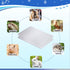 Rabbit Cooling Pad, FIPASEN 11.8x7.9 IN Mat for Hamster, Bunny, Guinea Pig & Small Pets - 2PCS