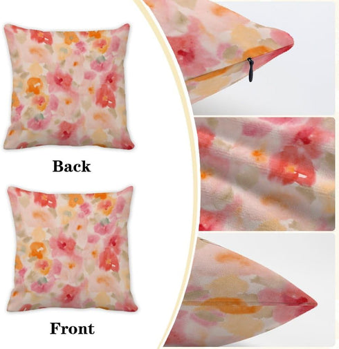 Generic Set 2 of Pillow Covers Cottage Fall Cotton Throw Pillows Vintage Grandmillennial Funky Cute Throw Pillow Cover