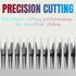 7FW Wide Pet Dog Grooming Detachable Blades, Compatible with Andis, Oster A5, Wahl KM10 Clippers, Cut Length 1/8"
