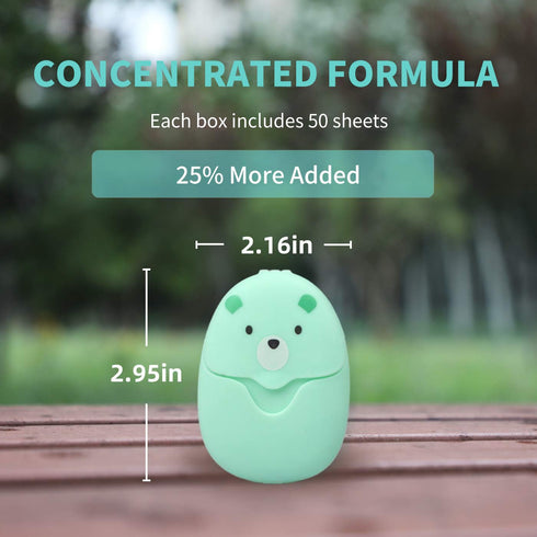 3 (150 BAIKAFU Boxes sheets) Soap Paper Sheets Portable Disposable Travel Scented Bath Slice Sheet Foaming Paper Soap
