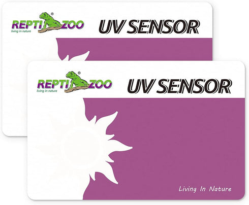REPTI ZOO UVB Tester, Reptile Lamp UV Sensor, Set of 2