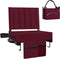 Aliphon Stadium Seat for Bleachers with Back Support and Cushion, Bleacher Seats