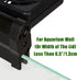 Aquarium Chiller, Fish Tank Cooling Fan System for Salt Fresh Water, 2 Variable Speed, Adjustable (1-Fan)