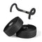Professional Road Bike Handlebar Tapes, EVA+PU Racing Bicycle Bar Tape, Grips Cover with End Plugs (Black)