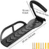 Flexzion Heavy Duty Bike Rack Wall Mount, Vertical Hook Stand Holder for Indoor Storage, Holds 66lb