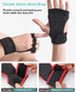 SUJAYU Workout Gloves for Men Workout Gloves Women, Wrist Wraps Wrist Straps for Weightlifting, Versa Grips Lifting