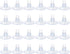 AQUANEAT Aquarium Suction Cups, 24pcs Clips for Fish Tank Airline Tubing, 3/16" Air Hose Holder (Clear)